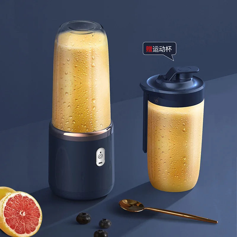 Portable Rechargeable Juice Extractor – Fresh Juice Anytime, Anywhere!