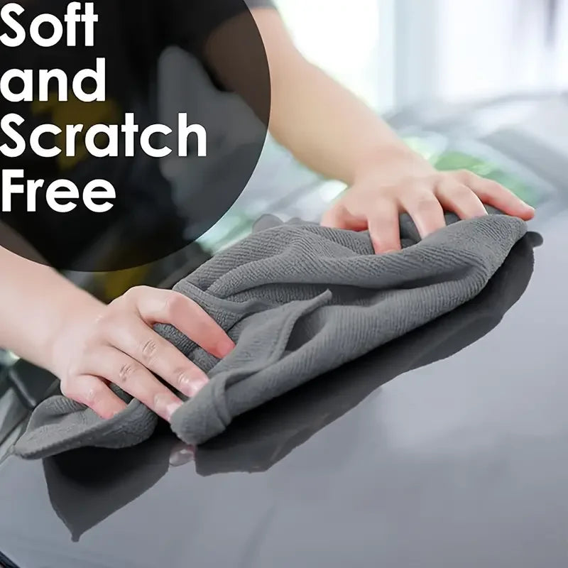 Bamboo Charcoal Fiber Cleaning Cloth – Super Absorbent & Oil-Resistant