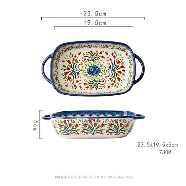 Nordic Ceramic Dinnerware Bakeware Set