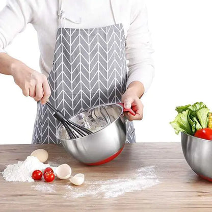 HOT-Mixing Bowls, Stainless Steel Non Slip Mixing Bowls