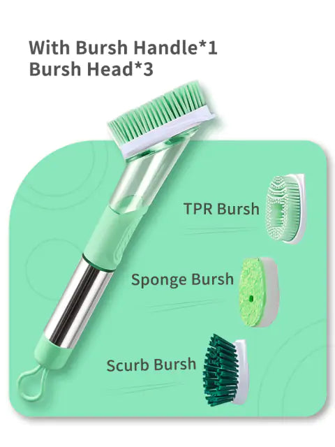 3-in-1 Multi-Purpose Kitchen Cleaning Brush