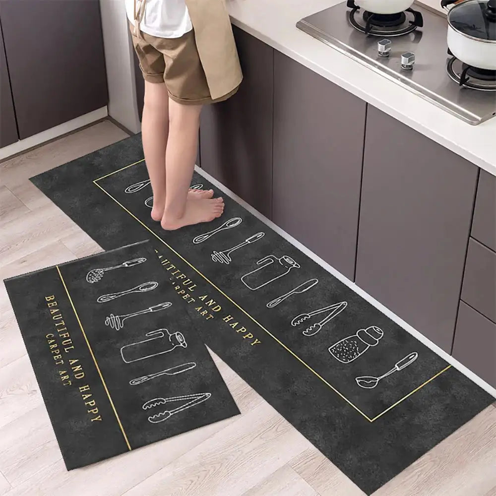 Modern Non-Slip Kitchen Mat