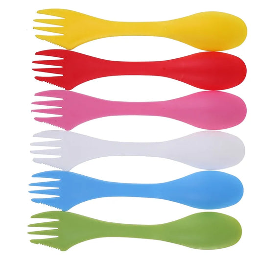 3-In-1 Utensils Plastic Fork