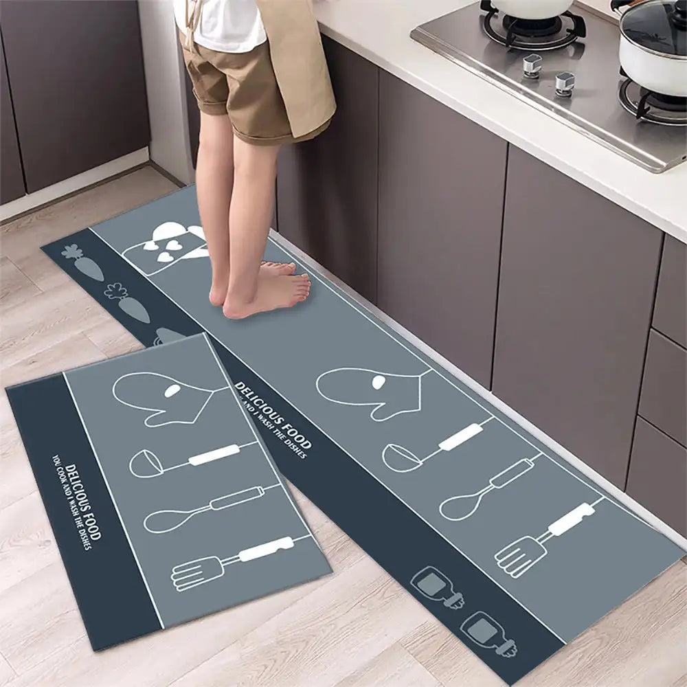 Modern Non-Slip Kitchen Mat