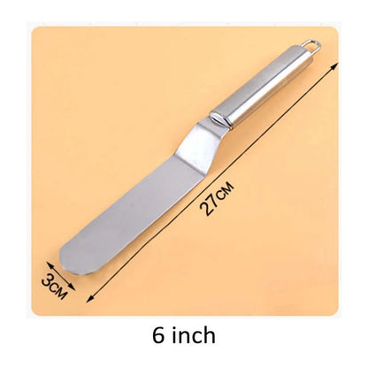 Stainless Steel Cake Decorating Spatula