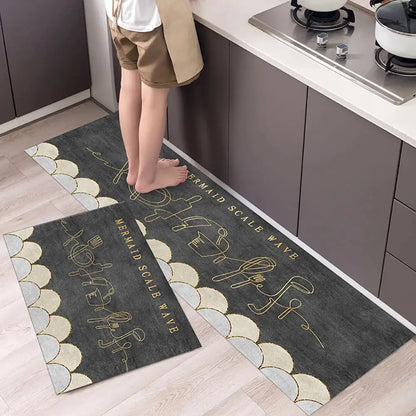 Modern Non-Slip Kitchen Mat