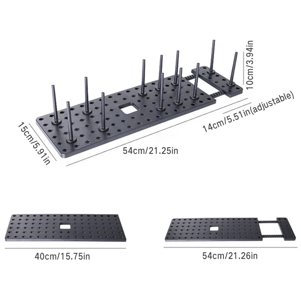 Telescopic Dish Plate Drying Rack | Bowl, Pot Lid, and Kitchen Drawer Organizer