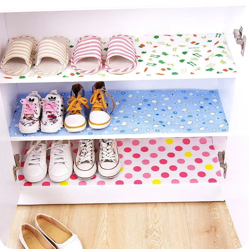 Printed Cabinet Mat Paper - Moisture-Proof & Waterproof Drawer Liner