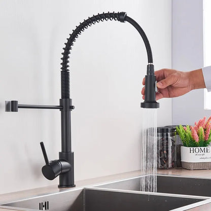 Matte Pull-Down Kitchen Tap  – Stylish, Versatile & Durable
