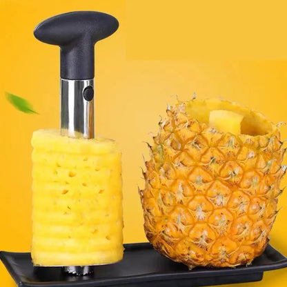 Pineapple Slicer Peeler Cutter Parer Knife Stainless Steel Kitchen