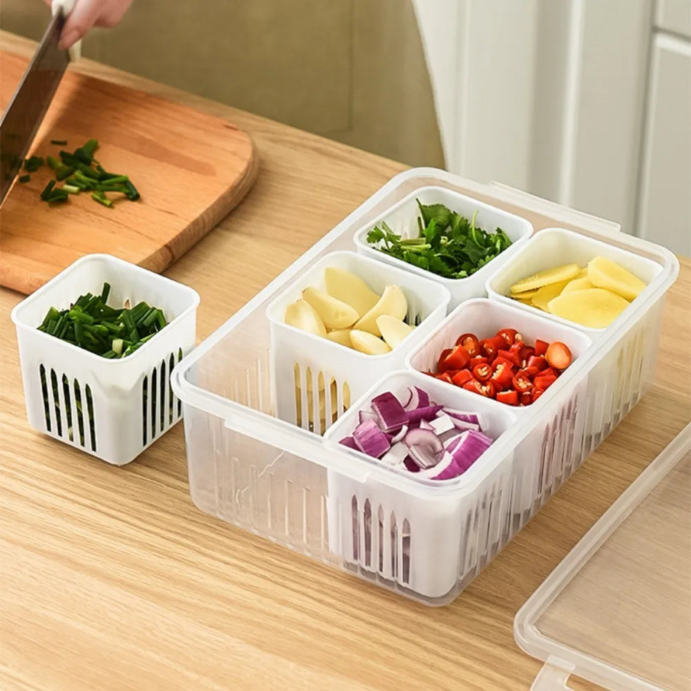 Box Kitchen Gadget Garlic Fresh-keeping Box Storage Container