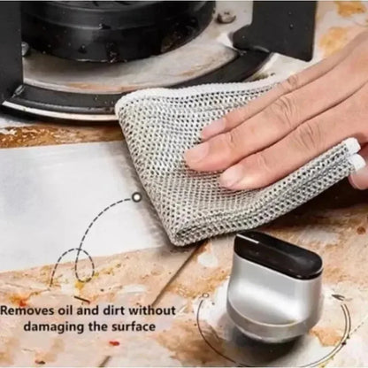 Eco-Friendly Nylon Kitchen Scouring Pad - Hygienic & Durable Cleaning Solution