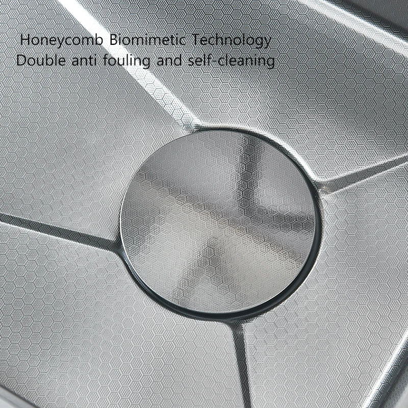 304 Stainless Steel Kitchen Sink | Large Single Bowl | Undermount 60x45cm with Integrated Faucet | Brushed Finish