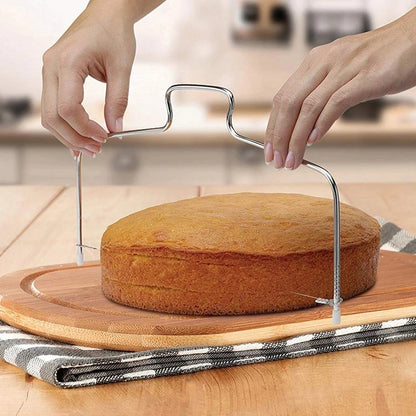 Stainless Steel Cake Layer Slicer - Perfect for Precision Cake Cutting