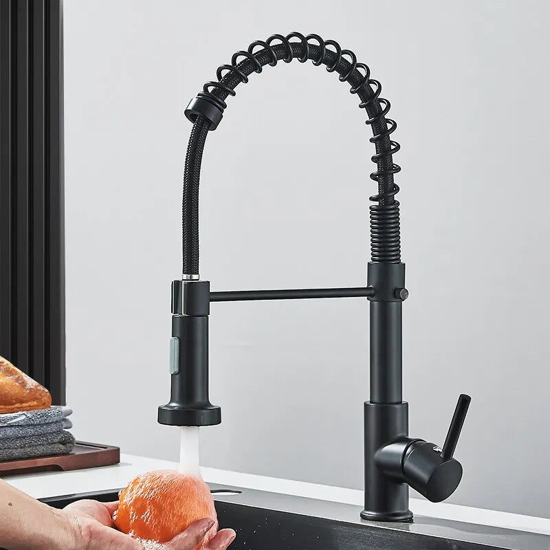 Matte Pull-Down Kitchen Tap  – Stylish, Versatile & Durable