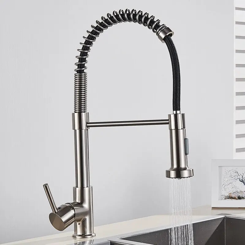 Matte Pull-Down Kitchen Tap  – Stylish, Versatile & Durable