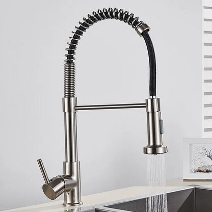 Matte Pull-Down Kitchen Tap  – Stylish, Versatile & Durable