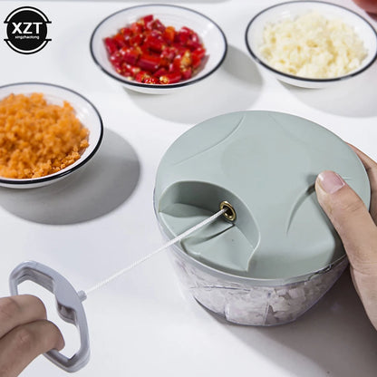 Multifunctional Garlic Stirrer & Manual Meat Grinder