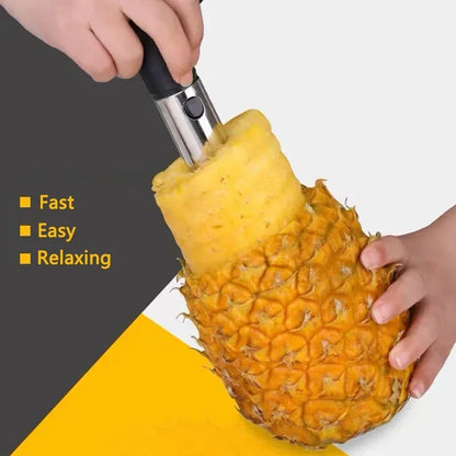 Pineapple Slicer Peeler Cutter Parer Knife Stainless Steel Kitchen