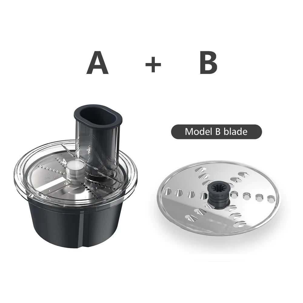 Multifunctional Food Processor Container Cutter