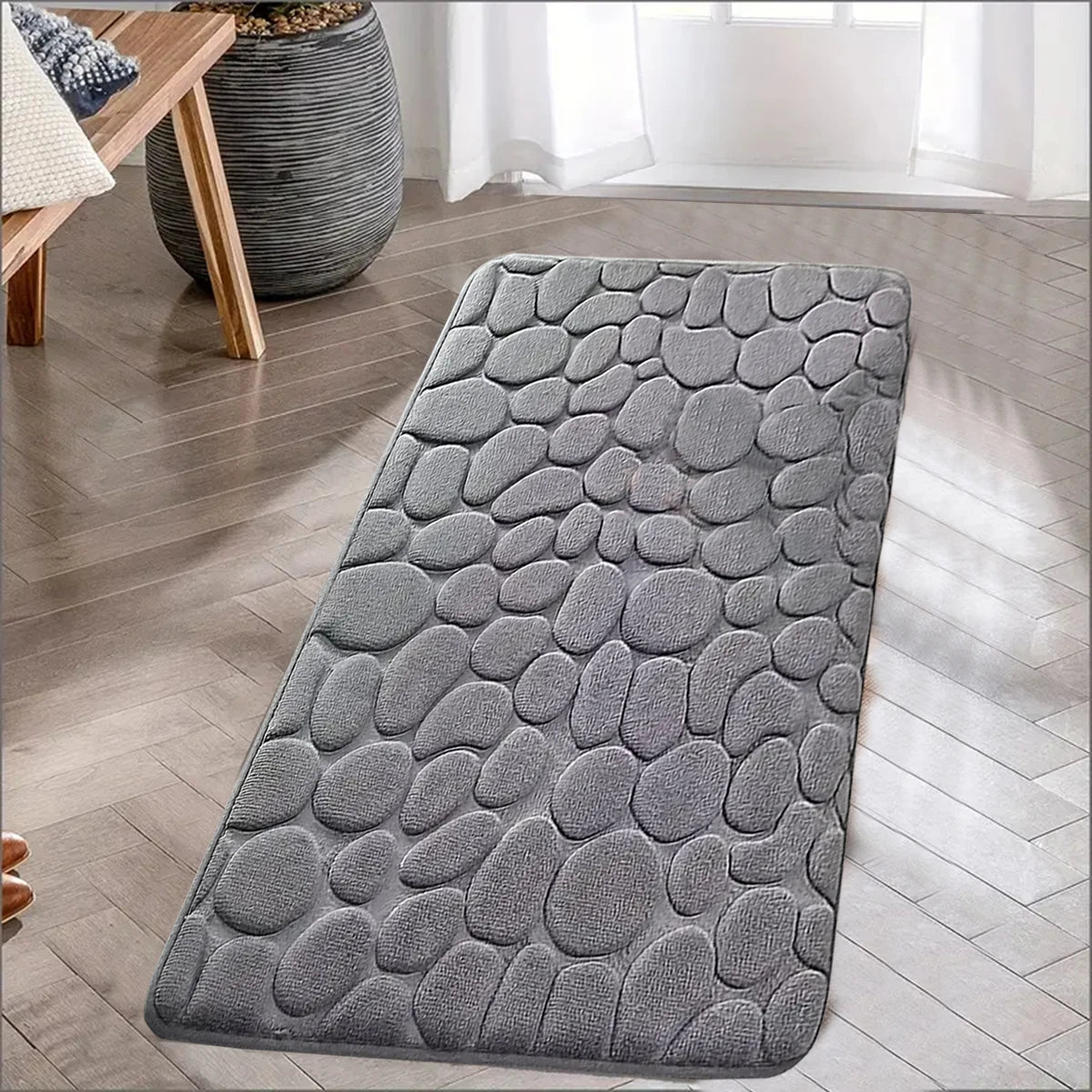 Large Size Non-Slip Kitchen Carpet – Soft, Absorbent & Machine Washable Kitchen Floor Mat
