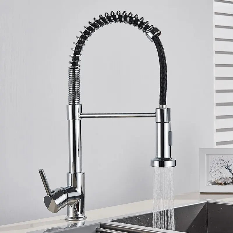 Matte Pull-Down Kitchen Tap  – Stylish, Versatile & Durable
