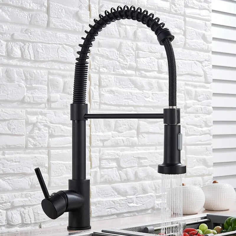 Matte Pull-Down Kitchen Tap  – Stylish, Versatile & Durable