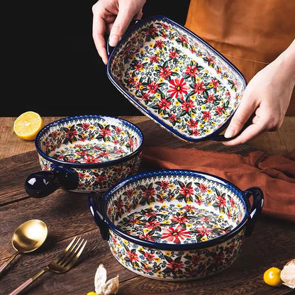 Polish Bowl and Plate Ceramic Tableware