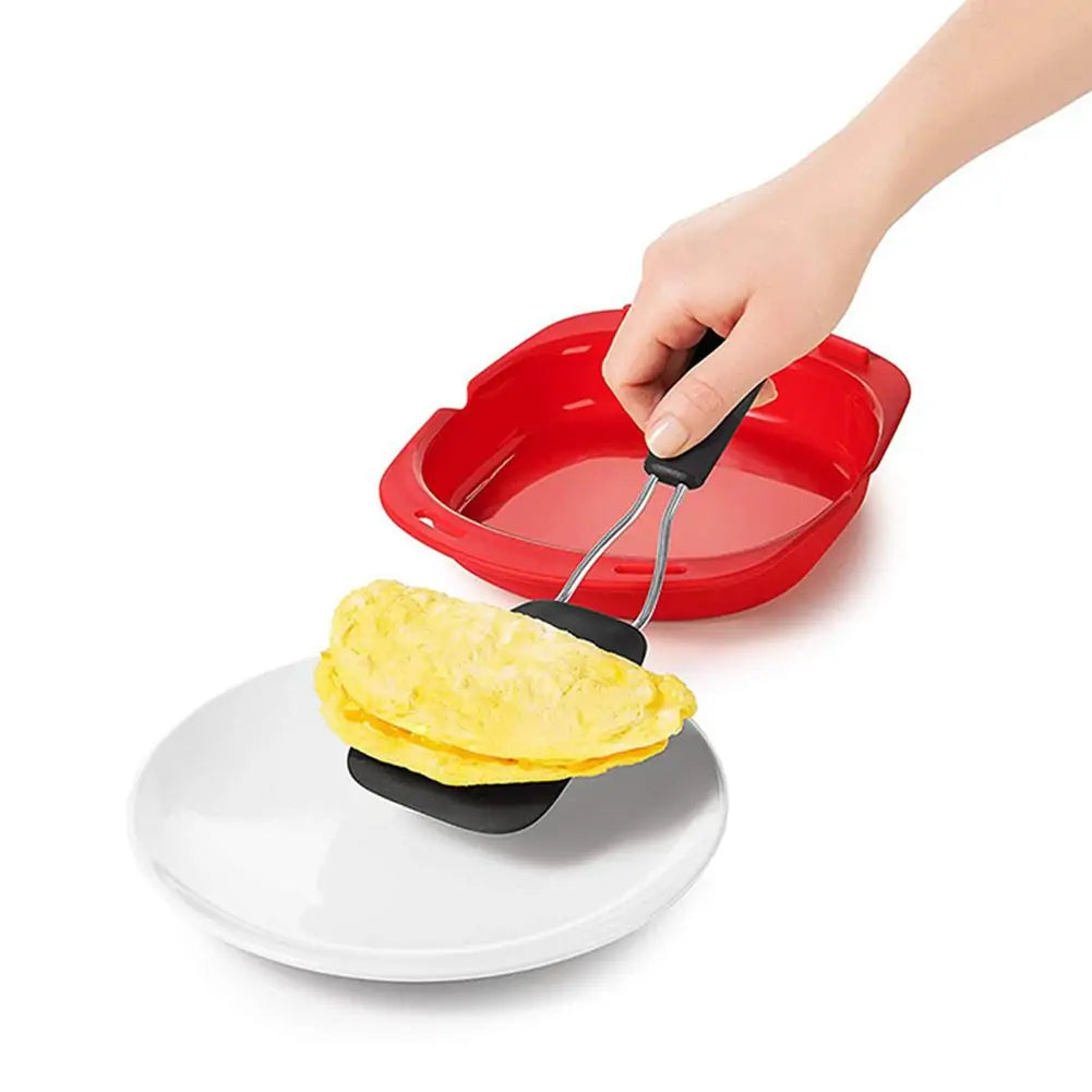 Microwave Oven Silicone Omelet Mold Tool