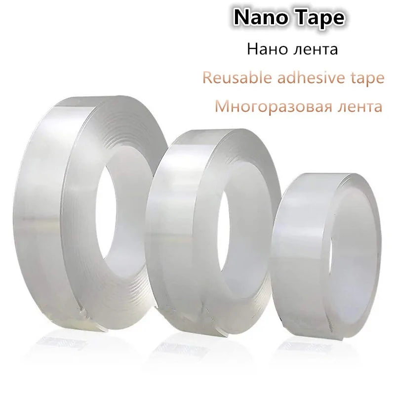 Reusable Transparent Double-sided Tape