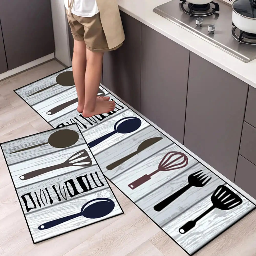 Modern Non-Slip Kitchen Mat