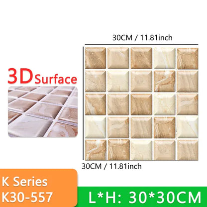 Thick Self-Adhesive Marble Floor Stickers