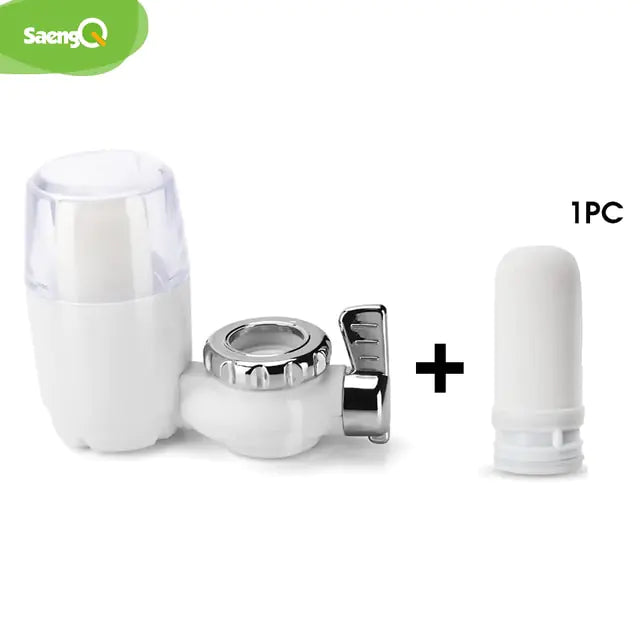 SaengQ Water filter Water Purifier Clean Kitchen Faucet Washable Ceramic Percolator Filtro Rust Bacteria Removal Water Tap