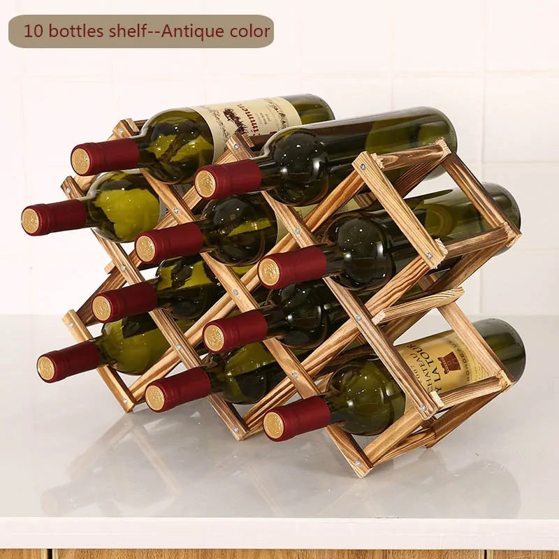 Wooden Wine Rack